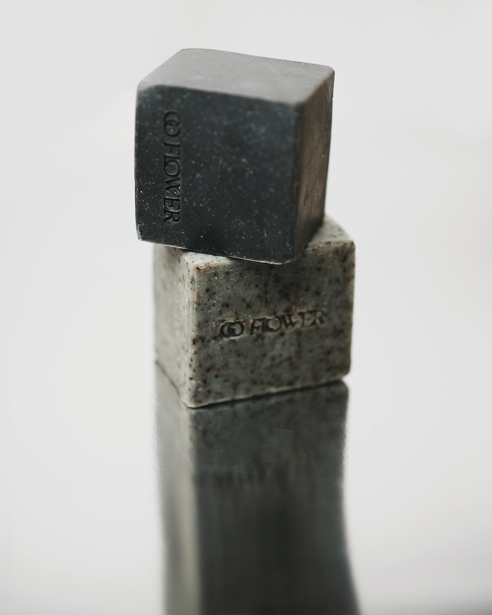 Soap Brick - Garden lavender & Charcoal