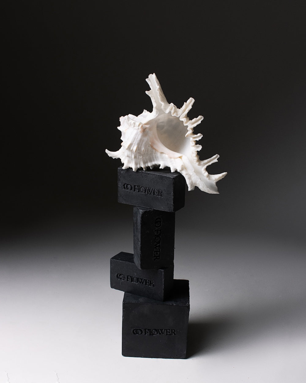 Soap Brick - Garden lavender & Charcoal