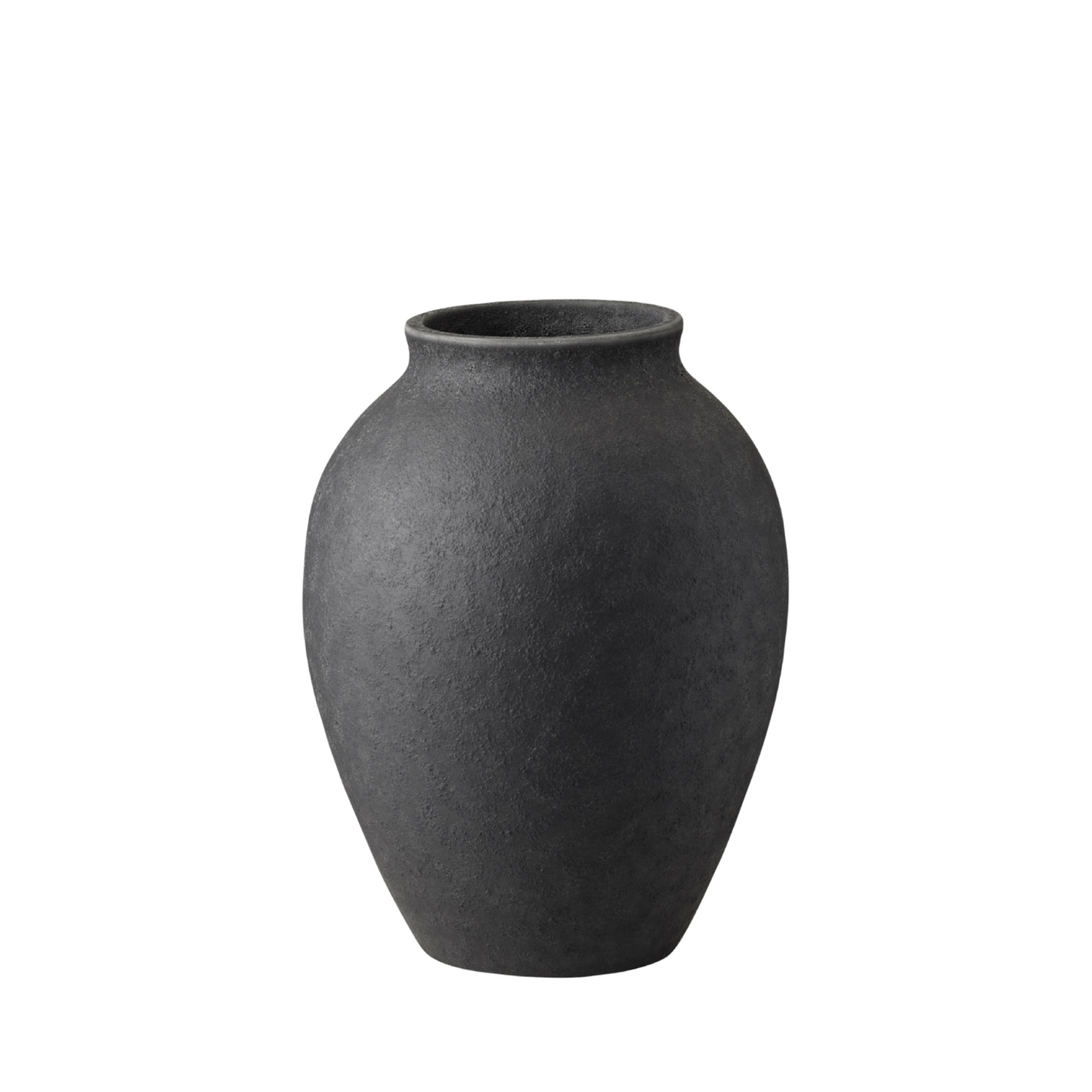 Ceramic Flower Vase H 12.5 cm Charcoal
