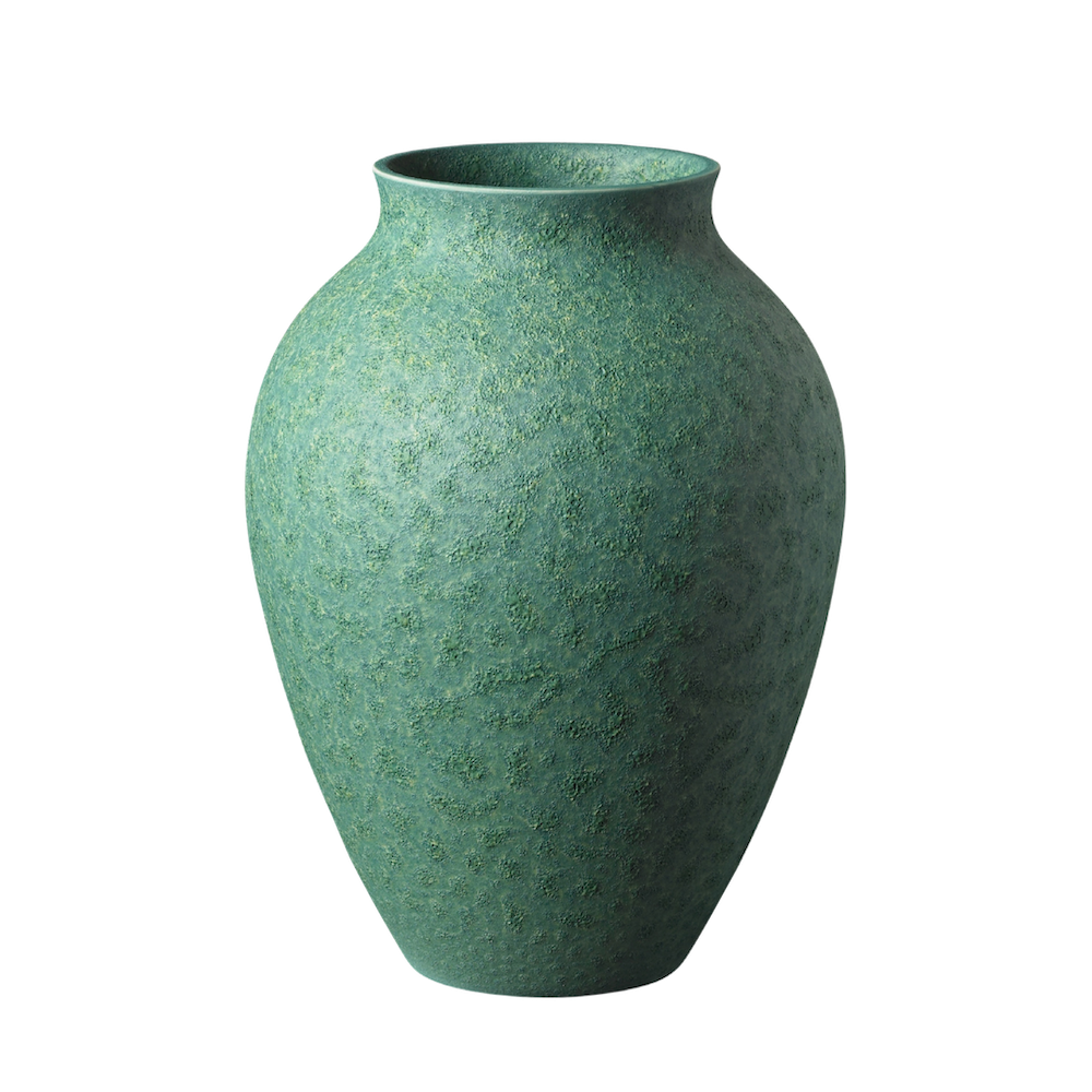 Ceramic Flower Vase Emerald H 20 cm