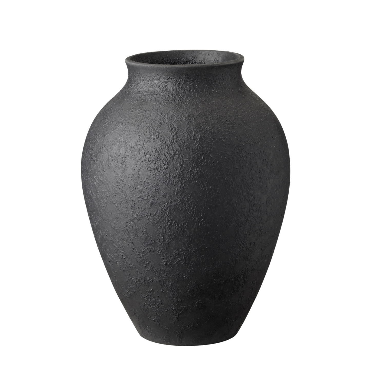 Ceramic Flower Vase Charcoal H 20 cm