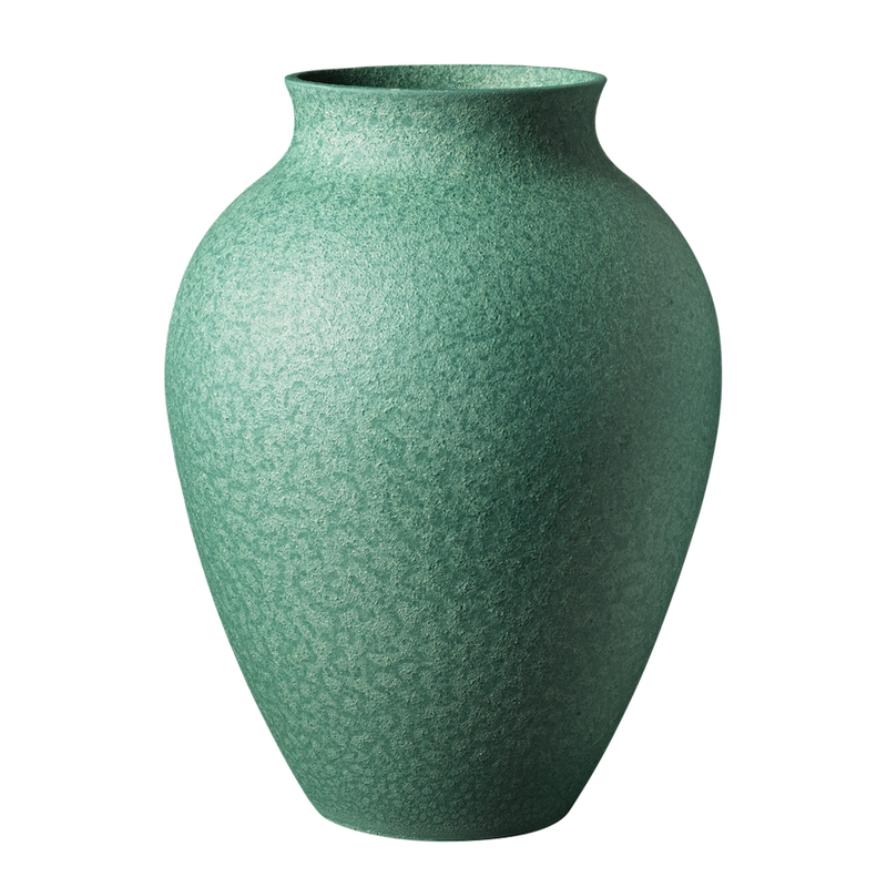 Ceramic Flower Vase Emerald H 27 cm