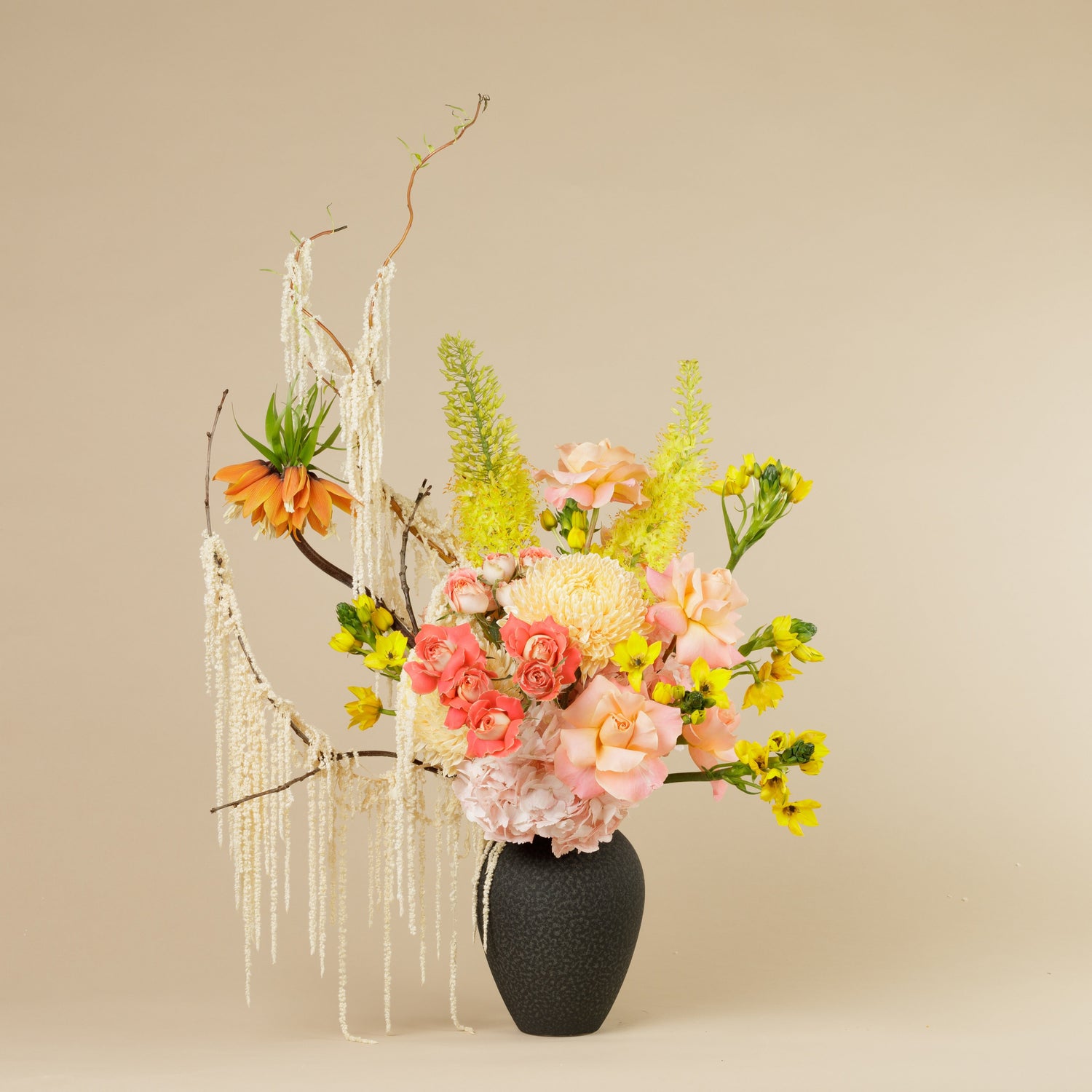 Soleil Vase Grand Arrangement