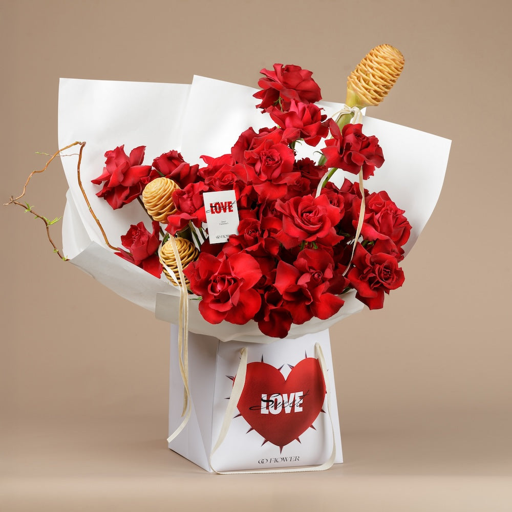 Honey Trap - Red Rose Bouquet