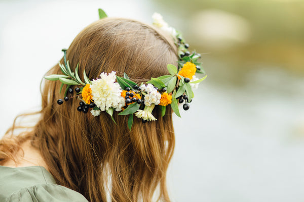 How to make a flower crown