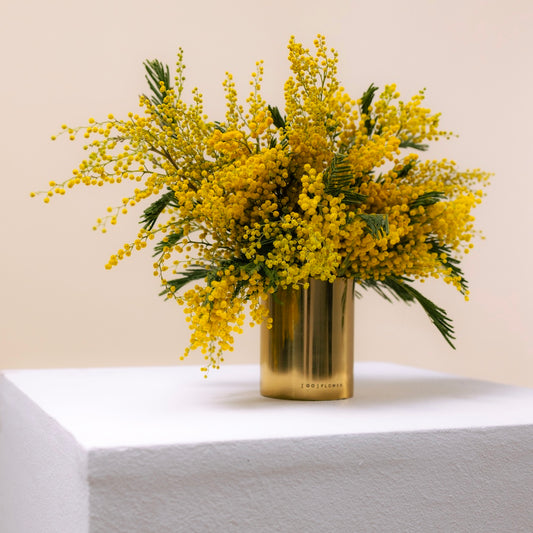 Mimosa small vase