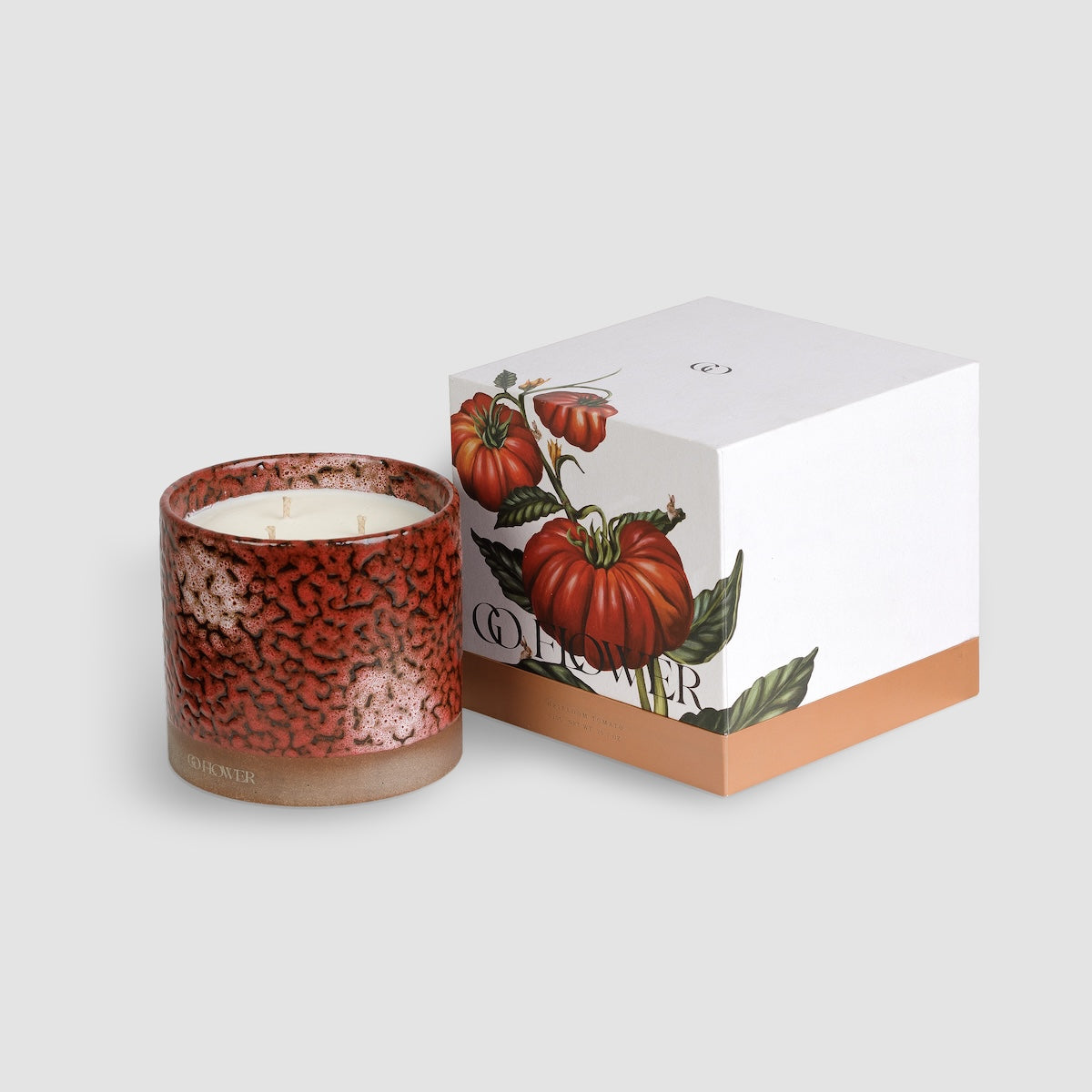 Heirloom tomato candle