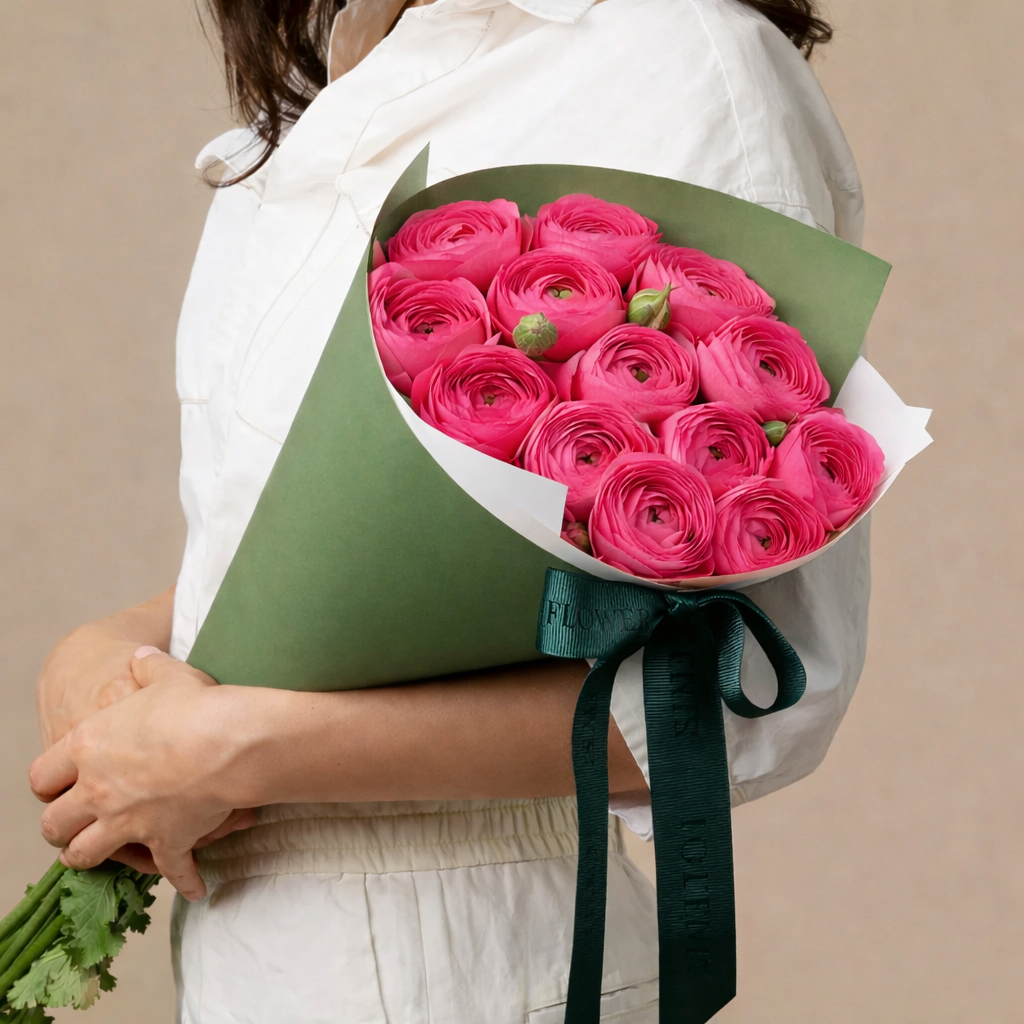 Hot Pink Ranunculus