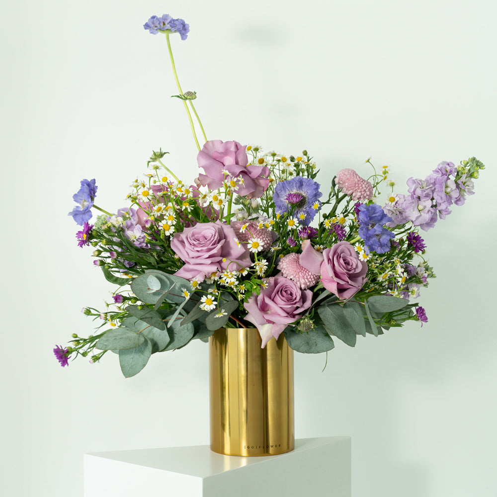 Lavender Haze Medium Arrangement