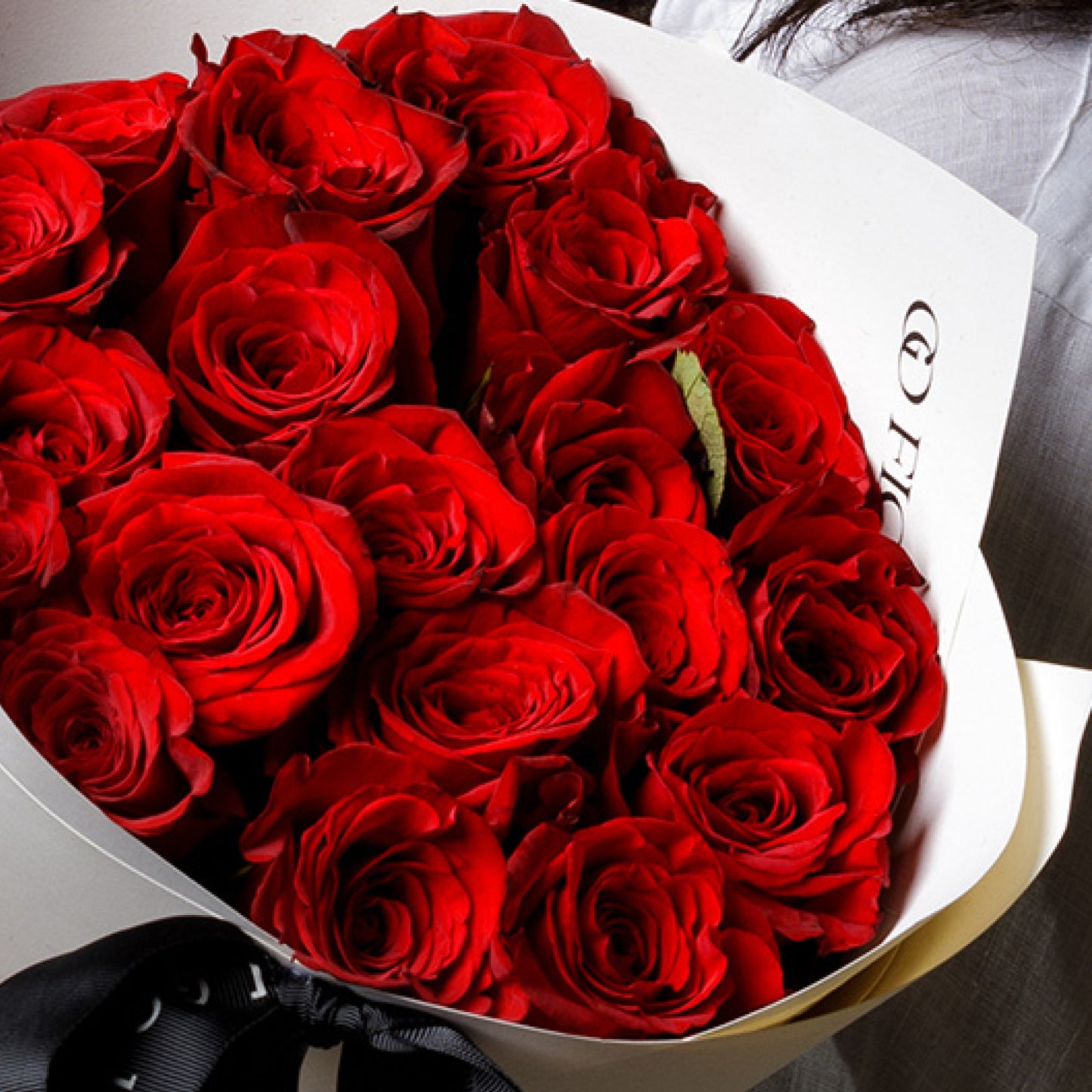 2 Dozen Red Milano Roses