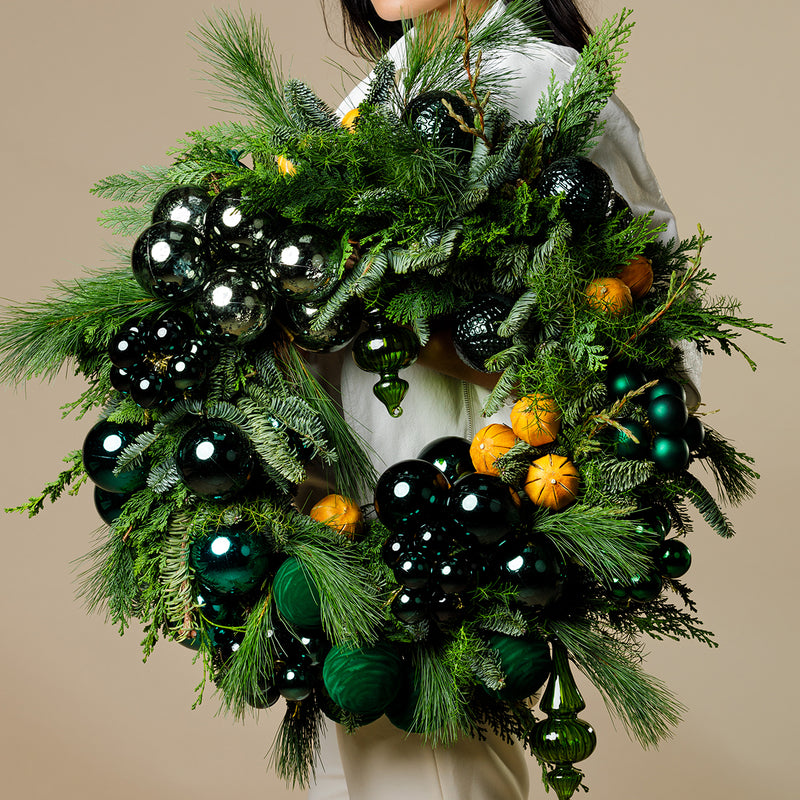 Festive Wreath - Green Fir