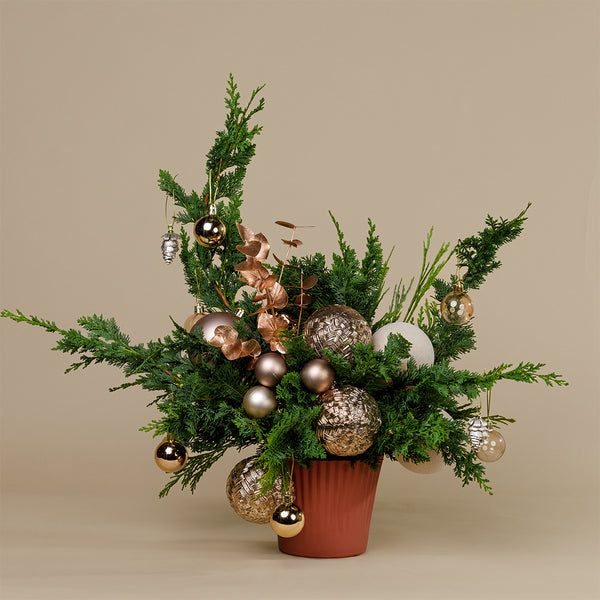 festive Vase - blush