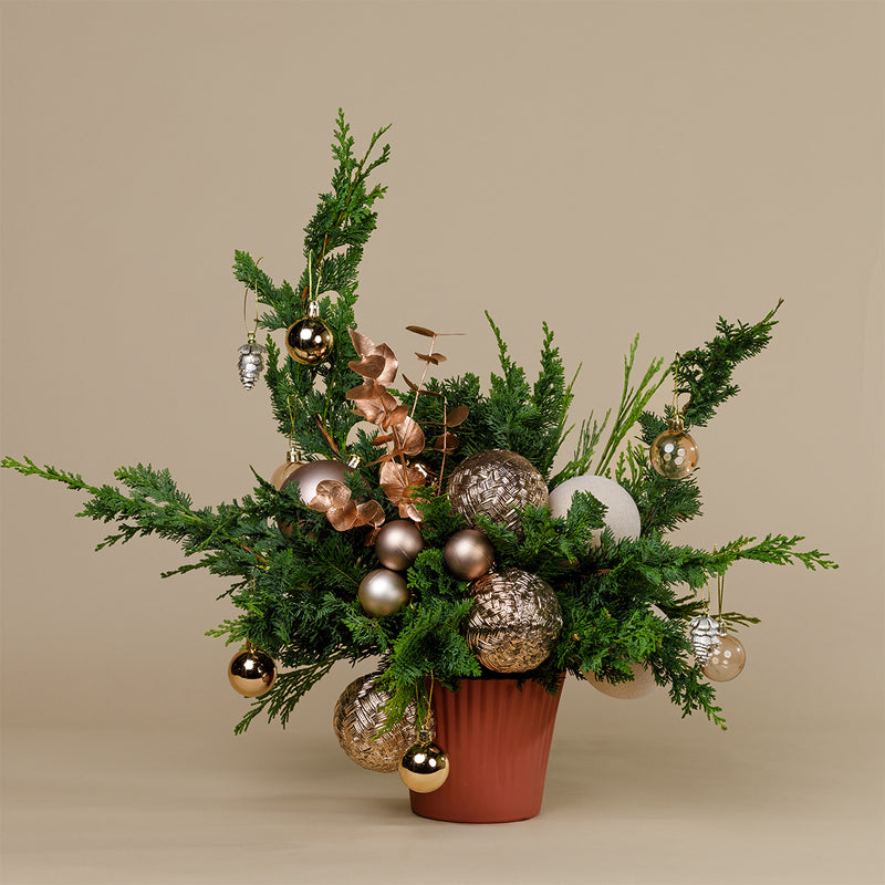 festive Vase - blush