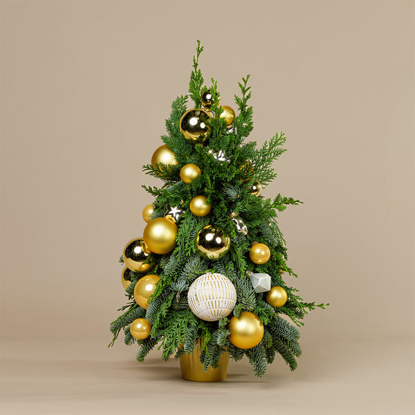 Mini christmas Tree - Gold