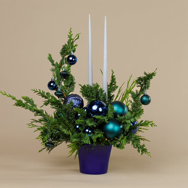 festive Vase - Royal Blue