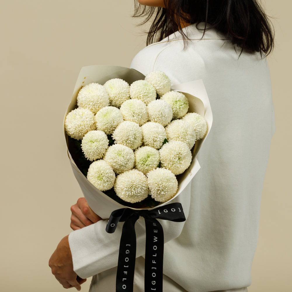 Chrysanthemum Snow Balls