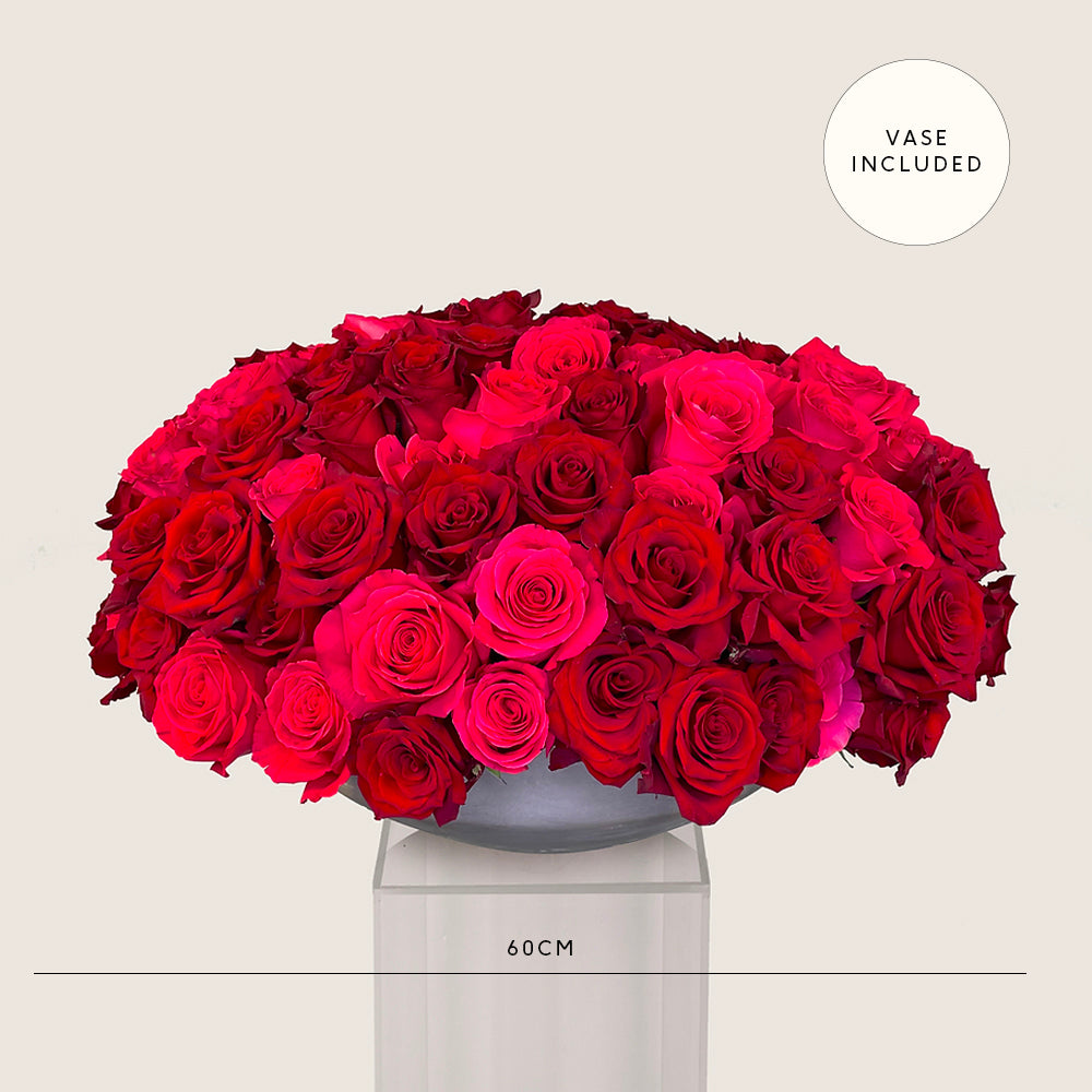 Red Milano 150 Roses