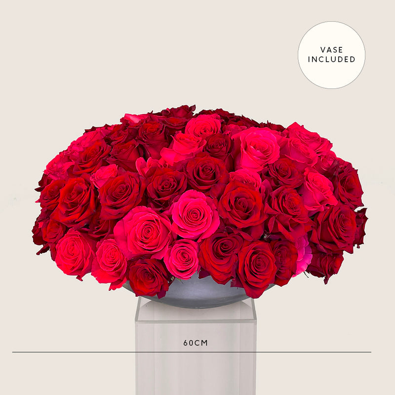 Red Milano 150 Roses