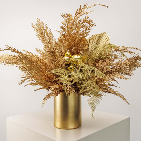 Gold Vase Arrangement